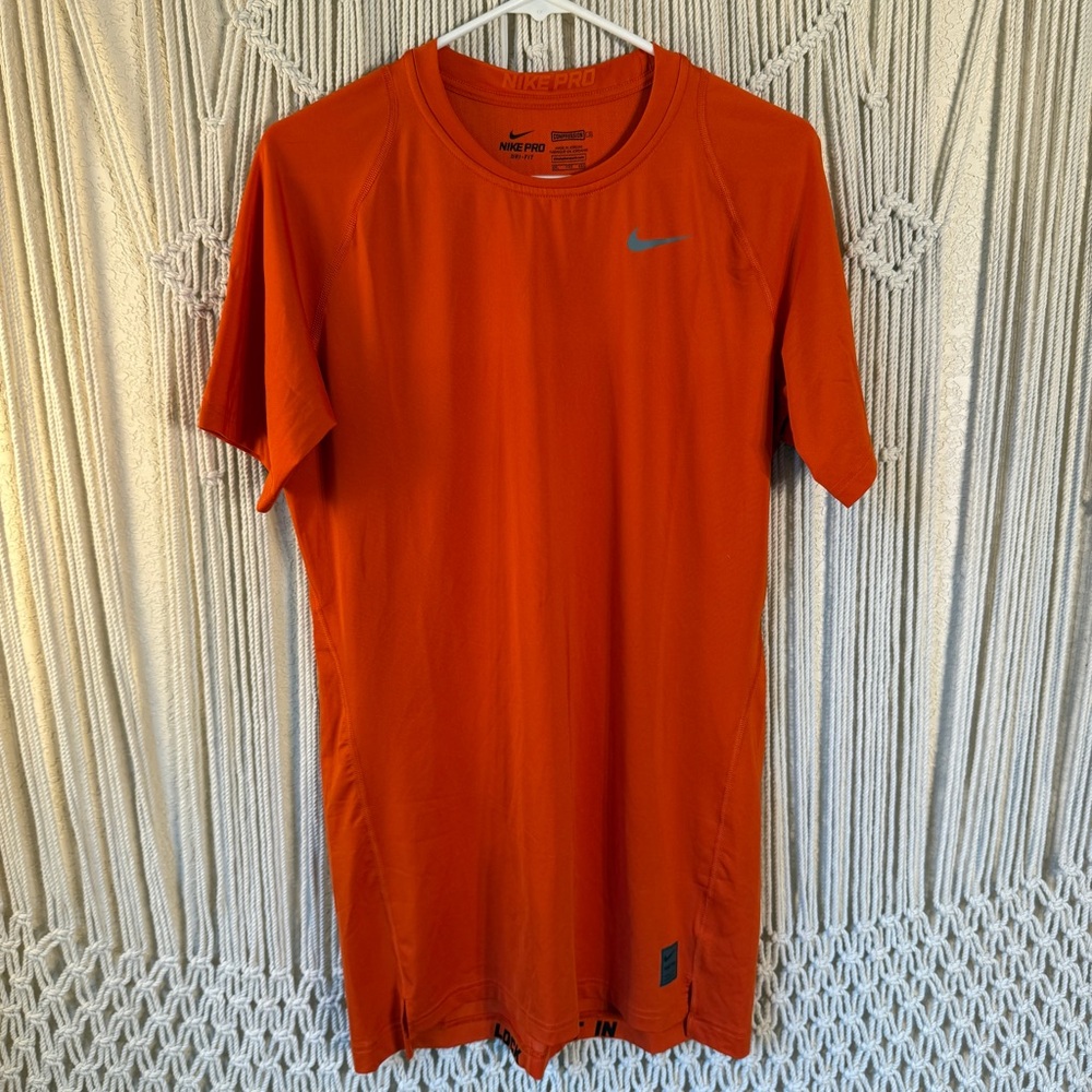 Nike Orange Dri-Fit Tee